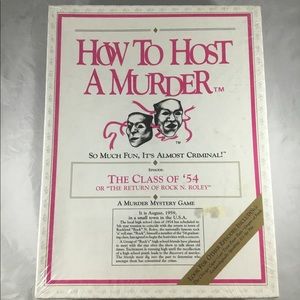 Vintage How to Host a Murder Board Game